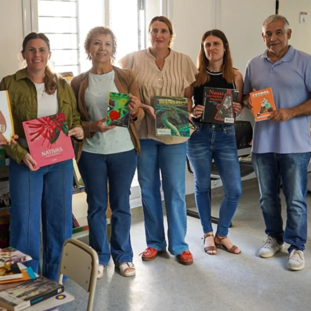 Libros que viajan: la Biblioteca Itinerante llegó a La Posada
