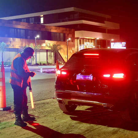 Controles nocturnos y secuestros de vehículos en Echeverría