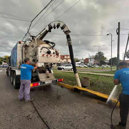 Cuadrillas en la calle tras la tormenta