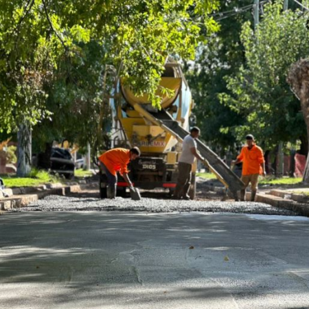 Más pavimento tras el bajo nivel