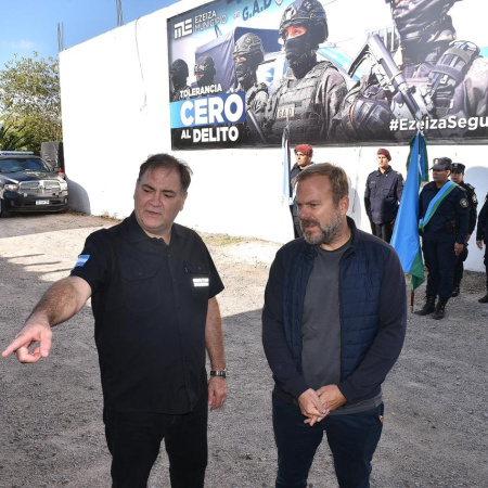 Nueva base del GAD en Ezeiza: más presencia y reacción inmediata