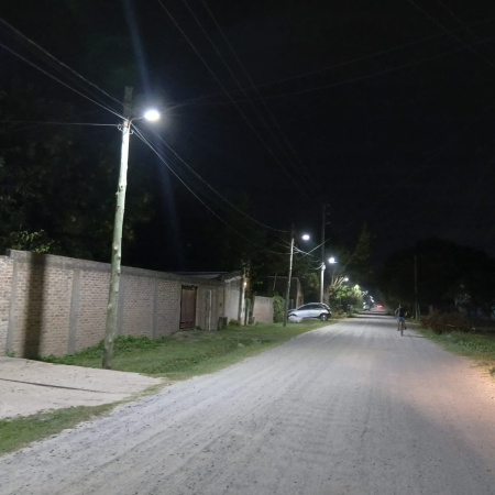 Más luz en Presidente Perón