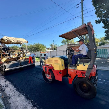 Calles en obra: dónde avanzan los pavimentos en Almirante Brown