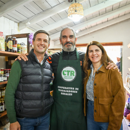 Mantegazza mostró proyectos clave en San Vicente
