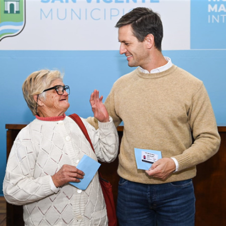 Entregaron 57 pases gratuitos para personas con discapacidad