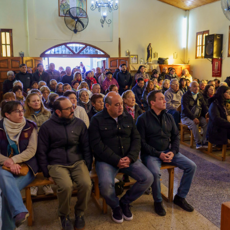 Mailín reunió a cientos de fieles en una jornada de celebración y encuentro