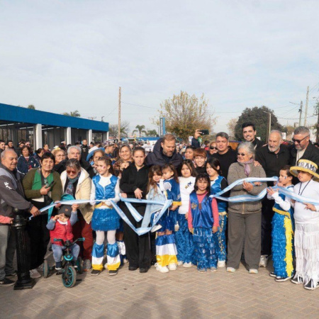Inauguraron la renovada calle 12 de Octubre en La Unión
