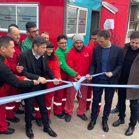 Kicillof y Mantegazza fortalecen la salud en San Vicente