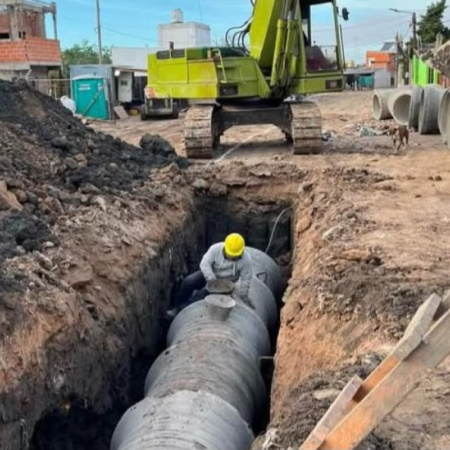 El Paredón cambia para evitar inundaciones