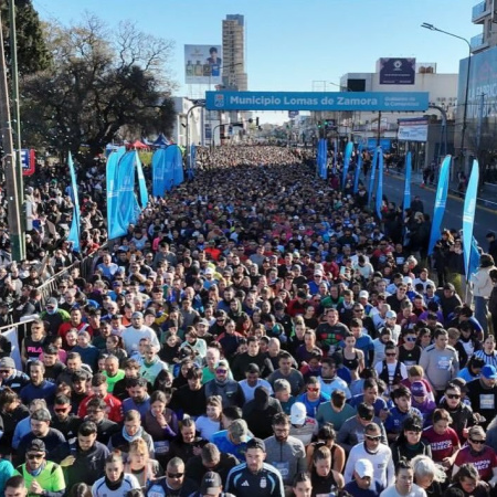 Más de 14 mil personas corrieron en Lomas