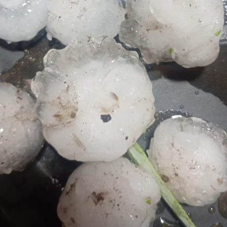 Granizo y alerta: Buenos Aires bajo tormenta