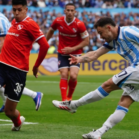 Racing e Independiente no pudieron sacarse ventaja